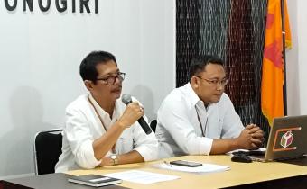 Joko Mengimbau Pemasangan Alat Peraga Sosialisasi Agar Sesuai Aturan