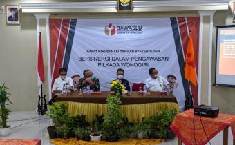 BERSINERGI DALAM PENGAWASAN, BAWASLU GELAR RAKOR DENGAN STAKEHOLDER