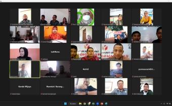 Zoom Meeting Persiapan Pengawasan Verifikasi Faktual Keanggotaan DPD