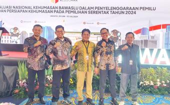 Rapat Evaluasi Kehumasan Pemilu 2024