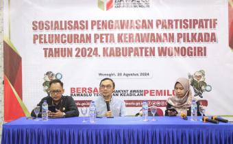 peluncuran kerawanan pilkada 2024